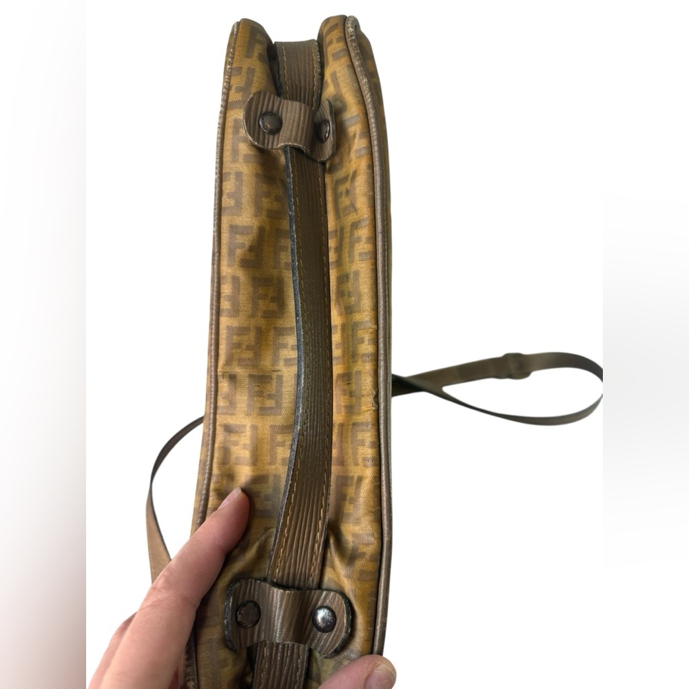 Fendi Vintage Zucchino FF Logo Crossbody - Picture 3 of 15